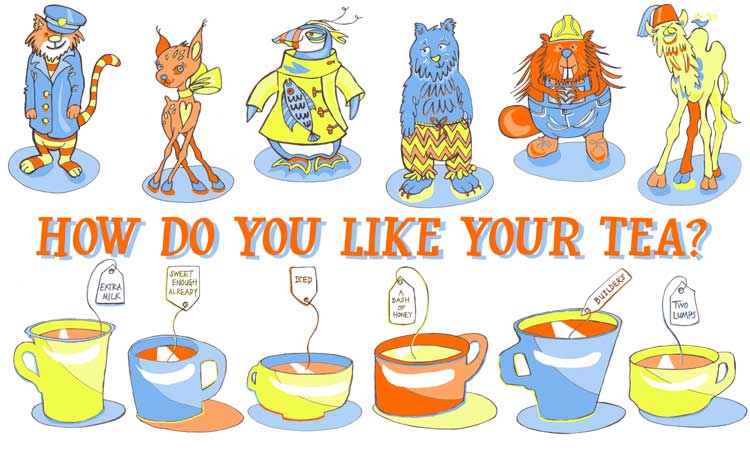 Animal Tea by Myfanwy Tristram