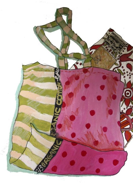 Gudrun Sjoden bag by Myfanwy Tristram