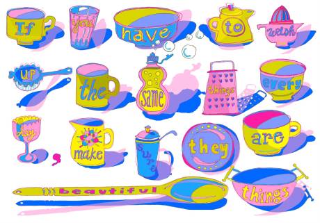 Washing Up by Myfanwy Tristram