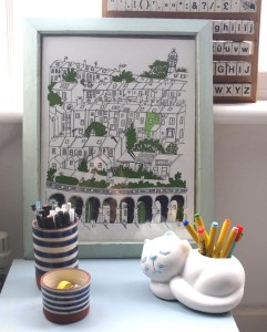 Muesli Mountain, large size, by Myfanwy Tristram