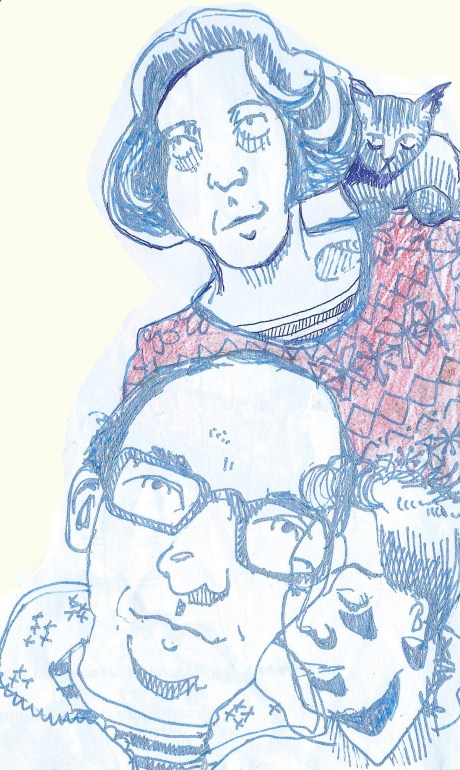 Faces by Myfanwy Nixon