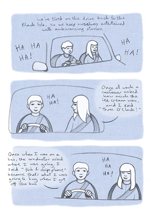 Scotland Comic b y Katriona Chapman