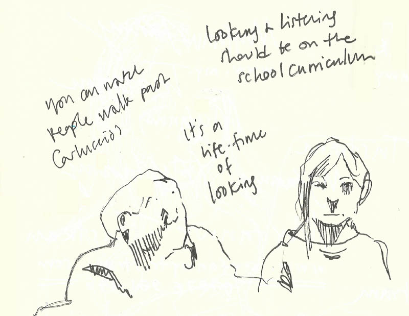 Mini Grey, Chris Riddell, John Vernon Lord and Emily Gravett by Myfanwy Tristram