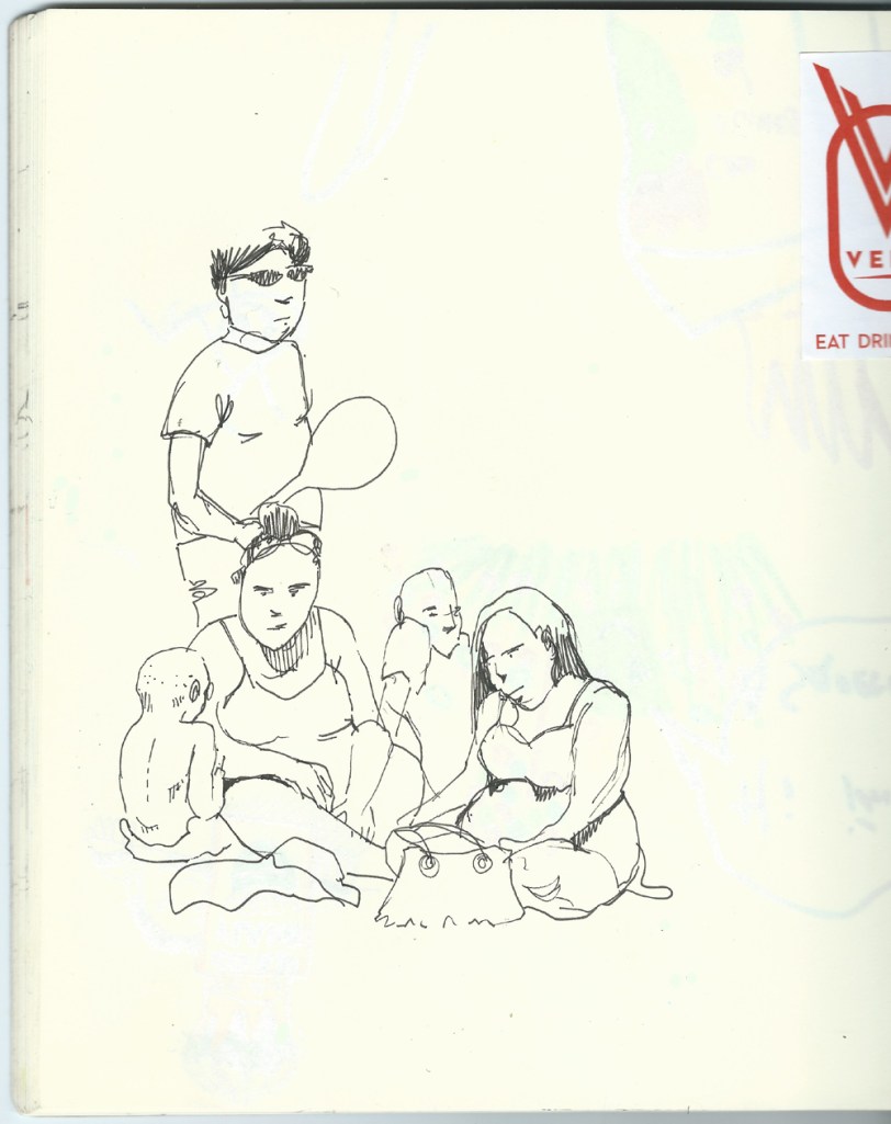 Sketches by Myfanwy Tristram