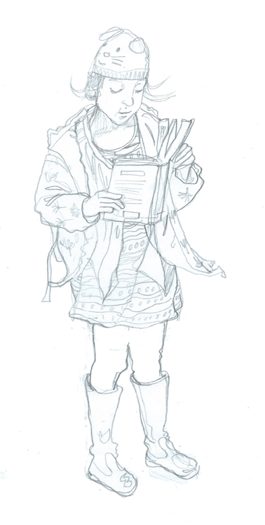 PencilT by Myfanwy Tristram