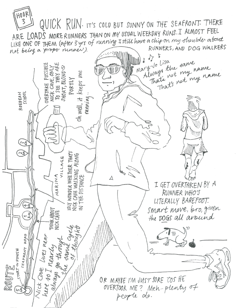 Myfanwy Tristram Hourly Comic Day 2015