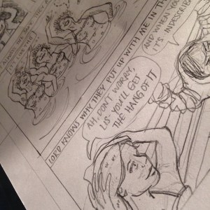 pencils by Myfanwy Tristram