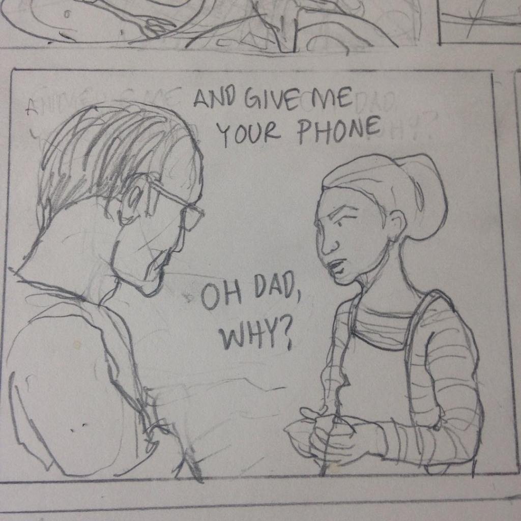 pencils by Myfanwy Tristram