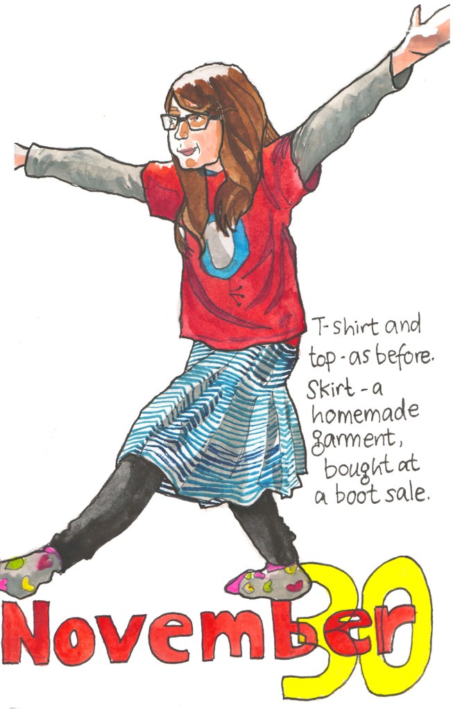 Clovember - illustration by Myfanwy Tristram