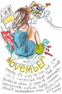 1st Clovember by Myfanwy Tristram