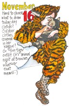 Clovember by Myfanwy Tristram