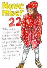 Clovember - illustration by Myfanwy Tristram