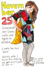 Clovember - illustration by Myfanwy Tristram