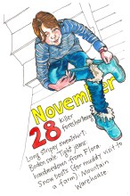Clovember - illustration by Myfanwy Tristram