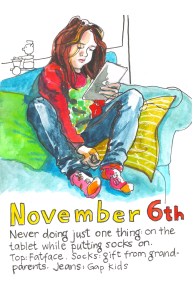 6th Clovember by Myfanwy Tristram