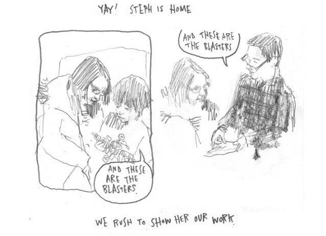 Joe Decie Hourly Comic Day