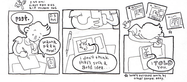 Sleepless Beekeper Hourly Comic Day