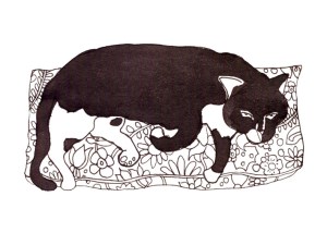 iggy postcard by myfanwy tristram