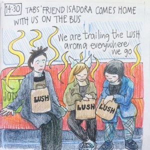 Myfanwy Tristram Hourly Comic Day 2017 www.myfanwytristram.com