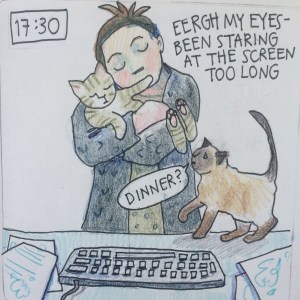 Myfanwy Tristram Hourly Comic Day 2017 www.myfanwytristram.com