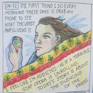 Myfanwy Tristram Hourly Comic Day 2017 www.myfanwytristram.com