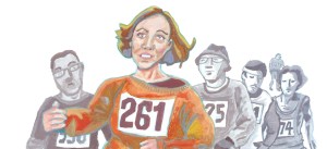 Kathrine Switzer by Myfanwy Tristram banner
