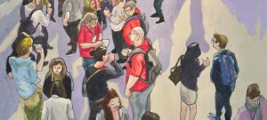 Florence sketch diary by Myfanwy Tristram