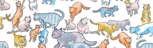 herding cats banner image by Myfanwy Tristram