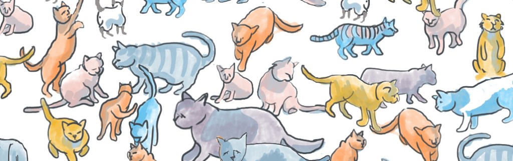 herding cats banner image by Myfanwy Tristram