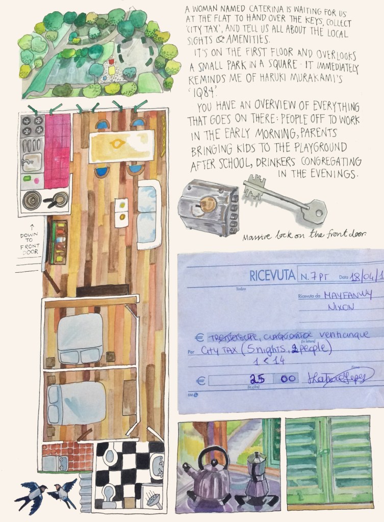 Florence diary by Myfanwy Tristram