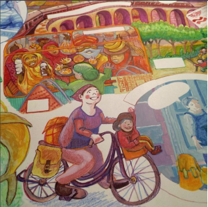 go cross country by Myfanwy Tristram