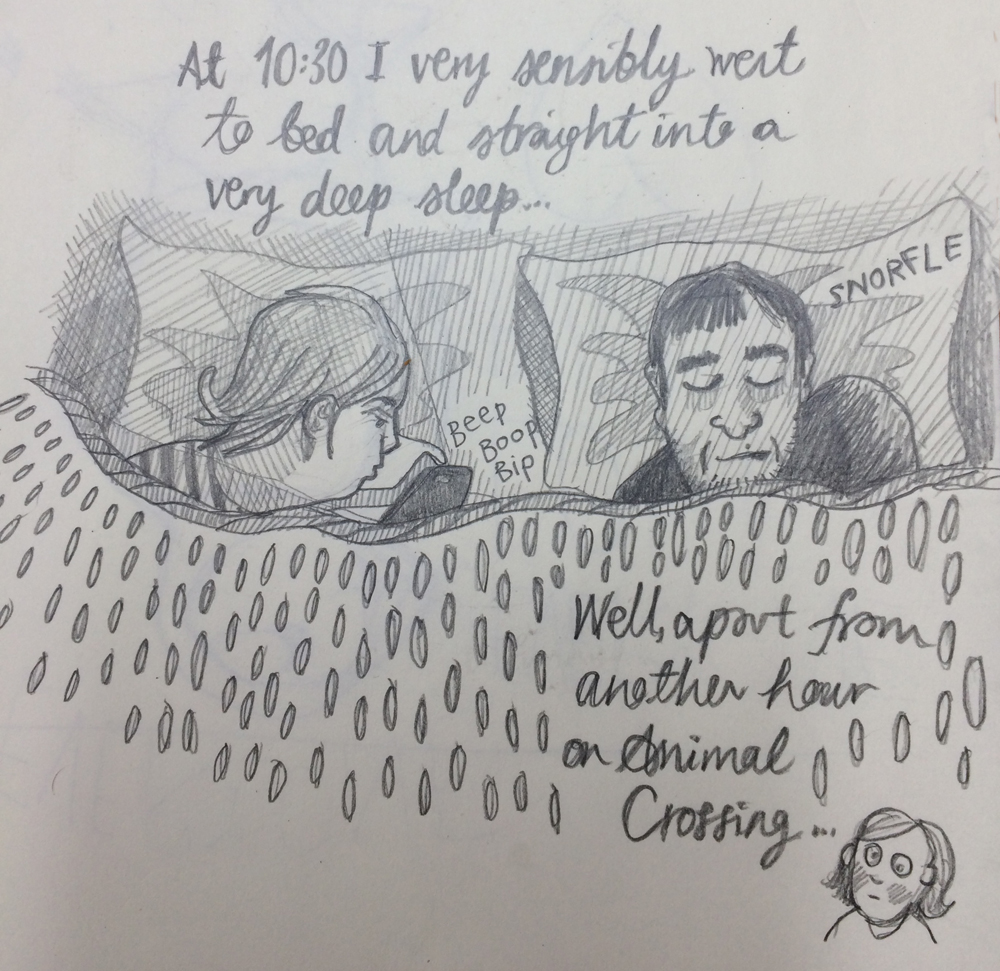 Hourly Comic Day 10.30pm Myfanwy Tristram
