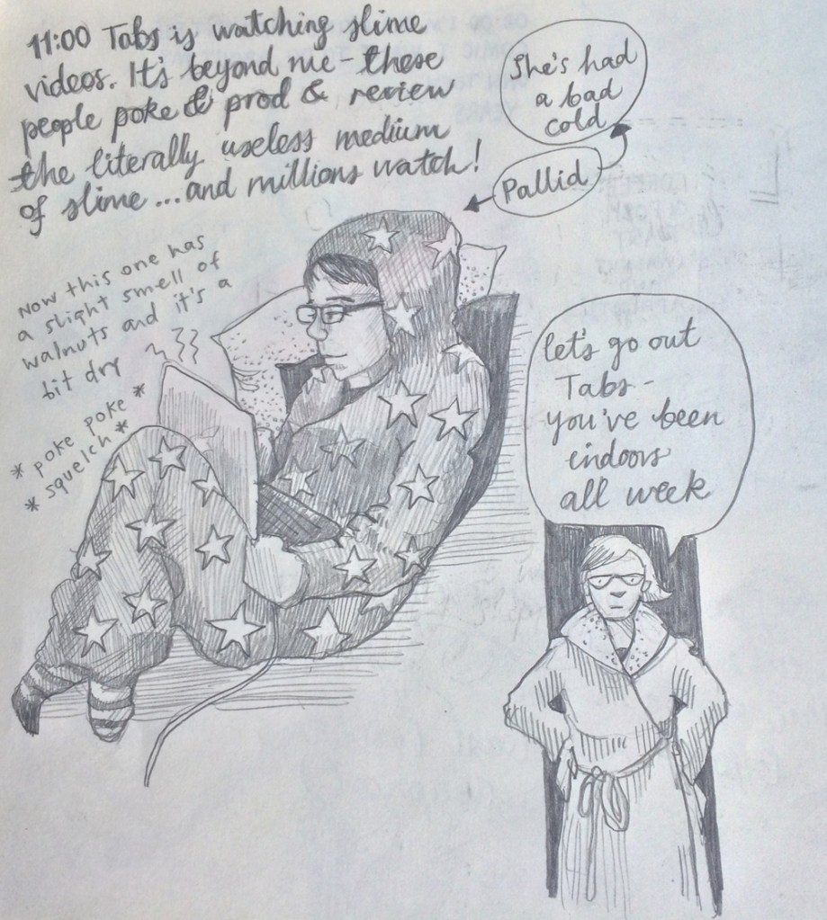 Hourly Comic Day 11am Myfanwy Tristram