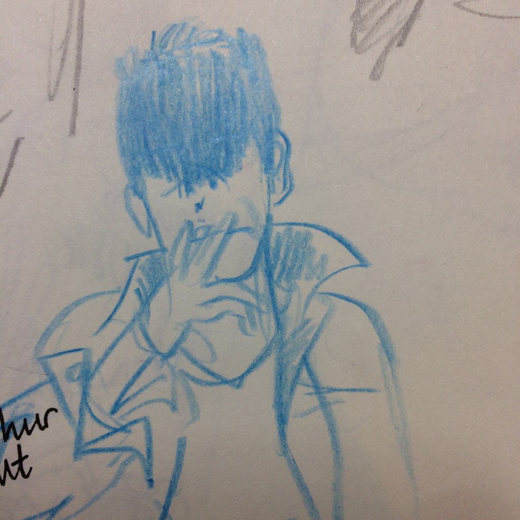 long fringe by Myfanwy Tristram