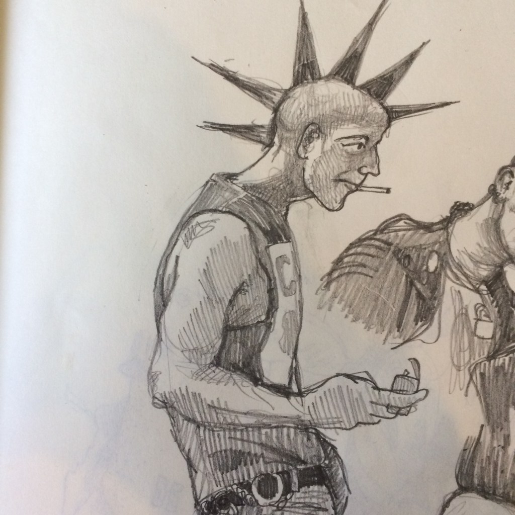 another mohican  by Myfanwy Tristram