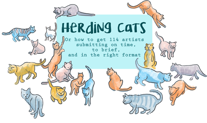 Herding Cats by Myfanwy Tristram