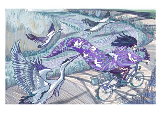 Work in progress by Myfanwy Tristram - Satin and Tat