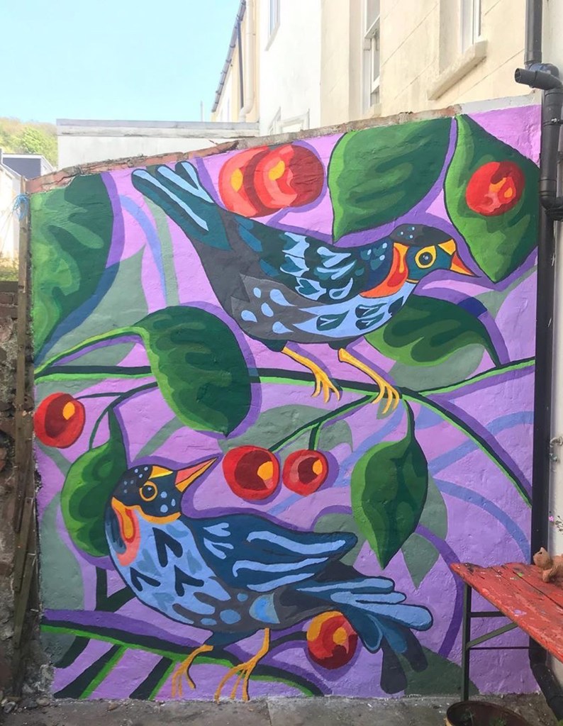 Mural by Myfanwy Tristram