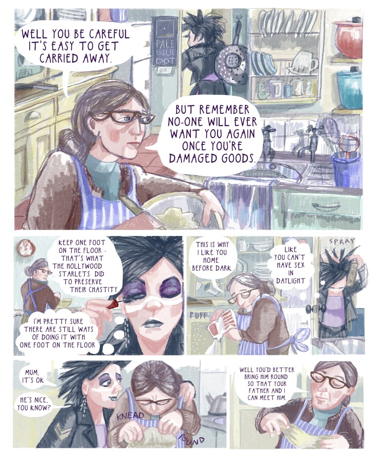 A page from Satin and Tat by Myfanwy Tristram