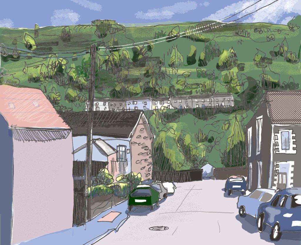 Same image but with flat colour added