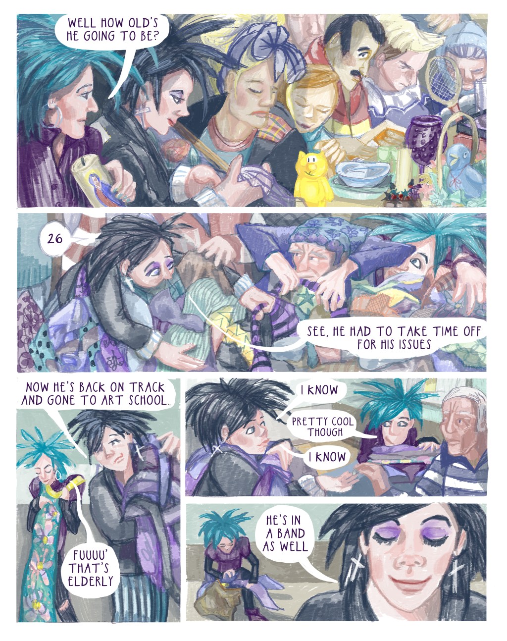 Unexpected comic in the shopping&nbsp;area