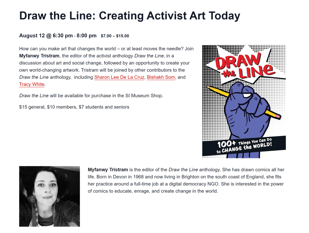 Draw the lie: creating activist art today