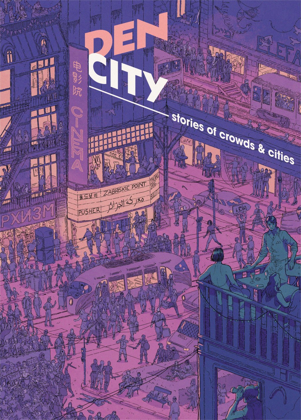 The cover of DenCity comic