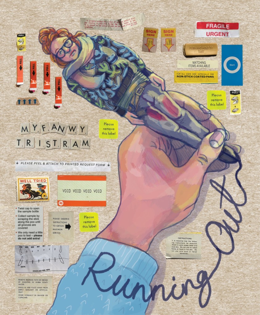 Cover of 'Running Out' by Myfanwy Tristram